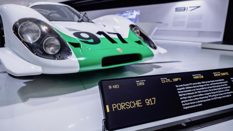 800 943031 917 001 special exhibition 50 years of the porsche 917 colours of speed porsche museum 2019 porsche ag 113672