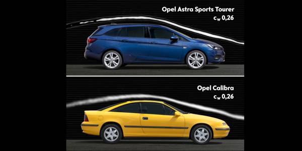 Nieuwe Opel Astra net zo aerodynamisch als iconische Calibra groningen 04