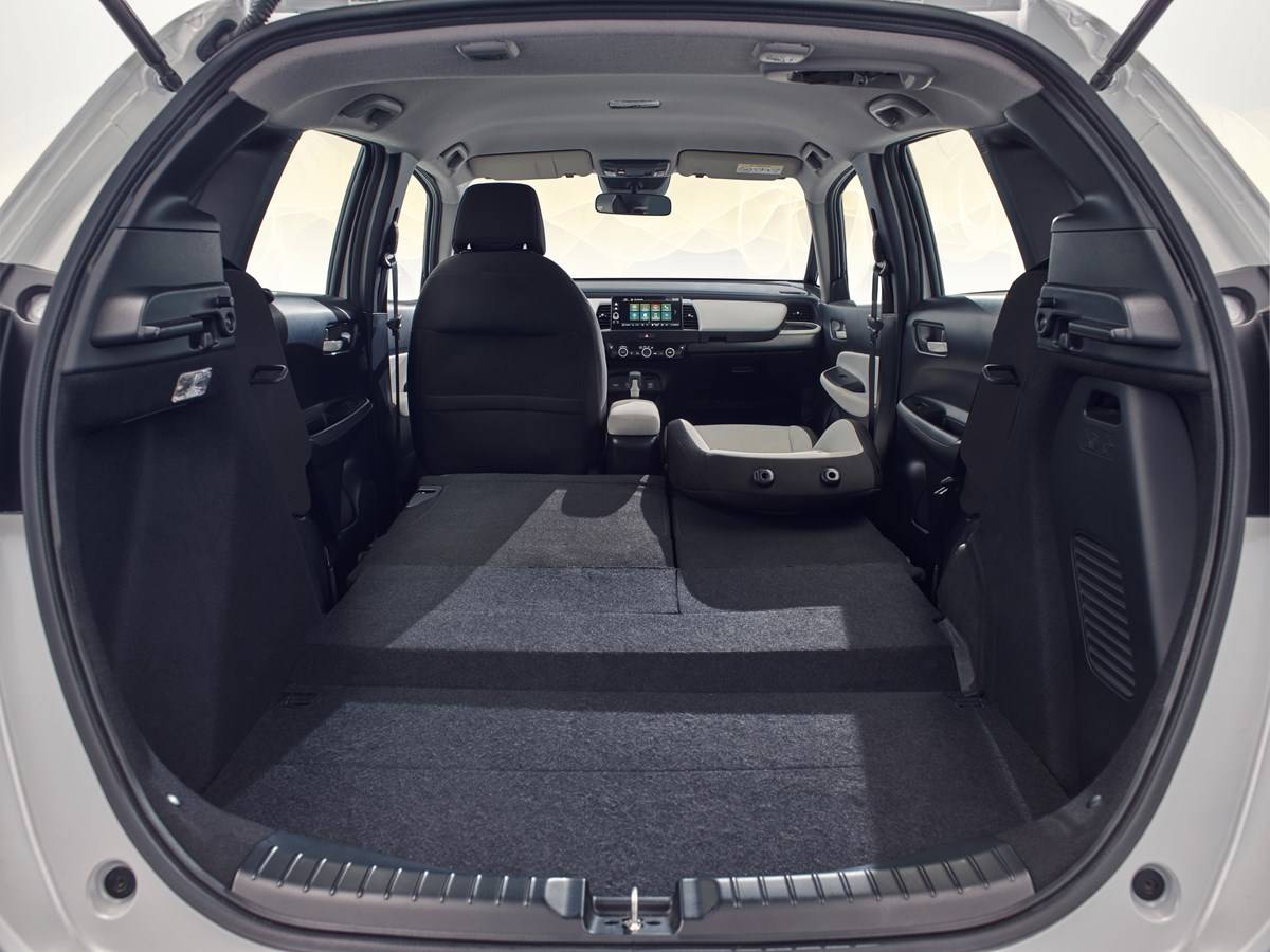 193854 Honda Jazz Interior Rear Detail