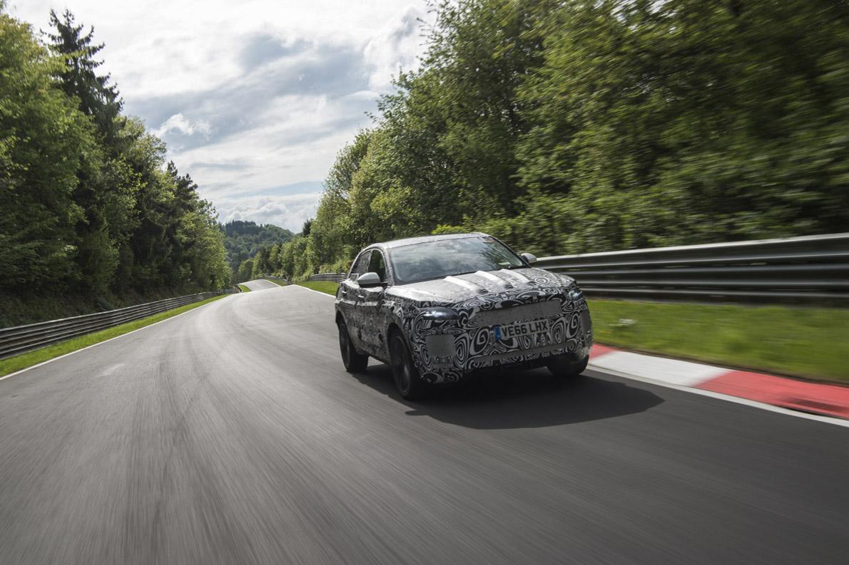 Jaguar E PACE Testing Tease groningen 02