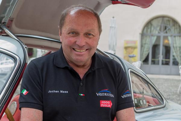 02 F1 legend Jochen Mass and Vredestein team up at Mille Miglia