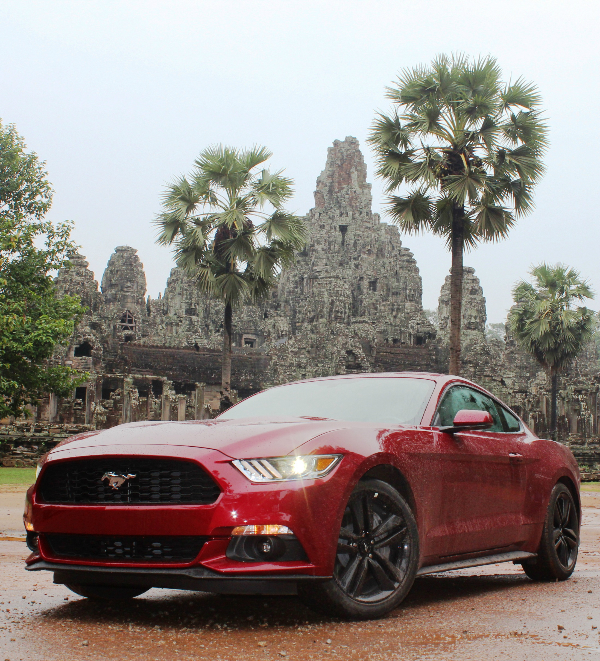 Mustang in Cambodia 050auto.nl groningen