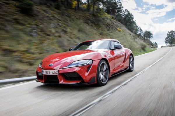 05 Toyota GR Supra wint prestigieuze Das Goldene Lenkrad