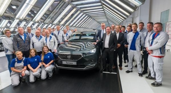 Productie SEAT Tarraco van start in Wolfsburg