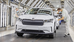 ŠKODA start serieproductie elektrische ENYAQ iV