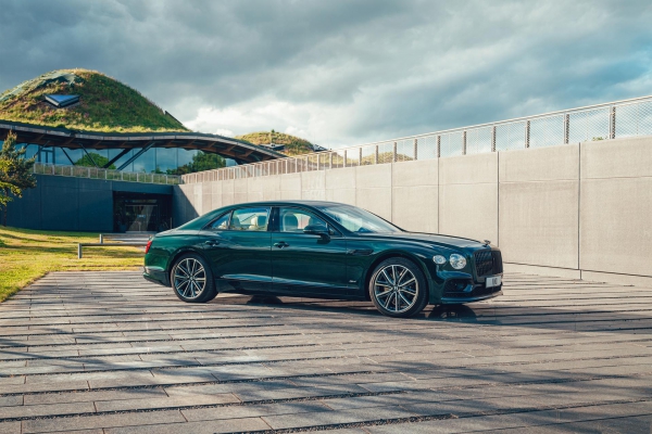 De groenste Bentley ooit!