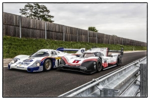 Droomduo op de Nordschleife: Porsche 956 C en 919 Hybrid Evo