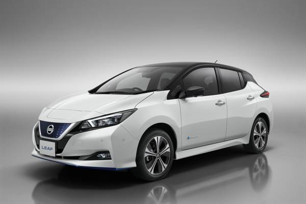 Nissan presenteert LEAF modeljaar 2019