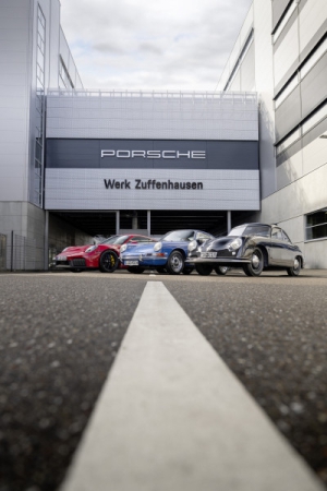 75 jaar Porsche productie in Zuffenhausen