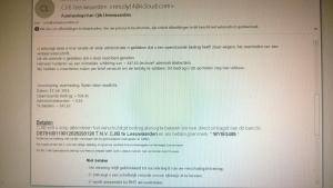 LET OP: NEP-mails CJIB in omloop!!!