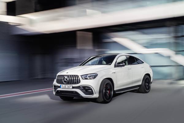 De nieuwe Mercedes-AMG GLE 63 4MATIC+ Coupé: een elegante krachtpatser