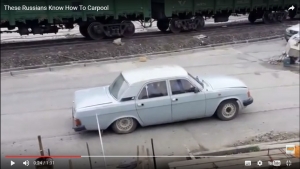Carpoolen op z&#039;n Russisch