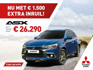 Mitsubishi ASX  ACTIE!!!!