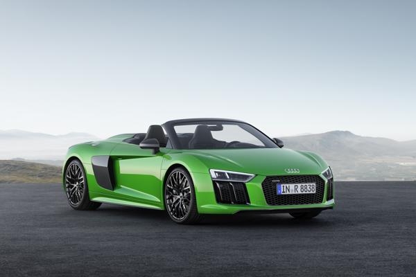 R8 Spyder V10 plus: de allersnelste open Audi ooit