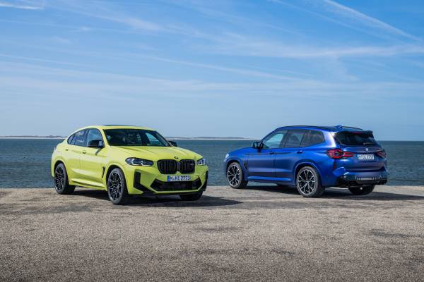 De nieuwe BMW X3 M en de nieuwe BMW X4 M