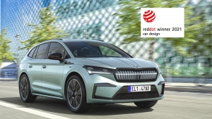 ŠKODA ENYAQ iV bekroond met Red Dot Award