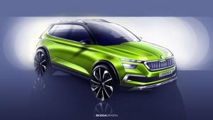 ŠKODA VISION X: urban crossover studiemodel beleeft wereldprimeur in Genève