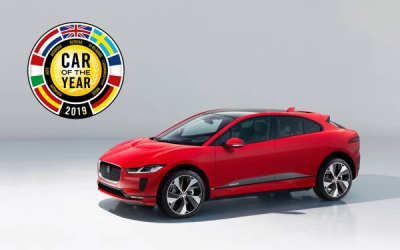 Jaguar I-PACE wint Europese &lsquo;Auto van het Jaar 2019&rsquo;