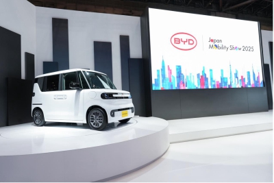 BYD debuteert op de Japan Mobility Show 2025 met de wereldpremi&egrave;re van zijn eerste K-EV