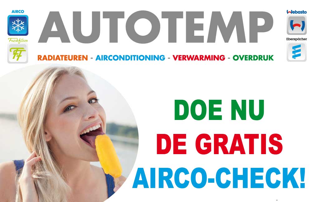 Doe nu de gratis airco-check